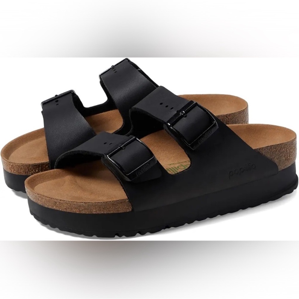 Papillio Black and Brown Women's Sandals